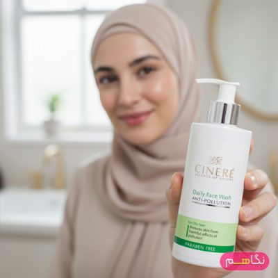 ژل شستشوی صورت پوست چرب سینره