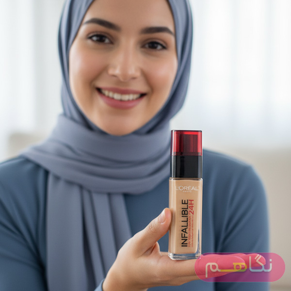 کرم پودر لورآل Infallible 24h